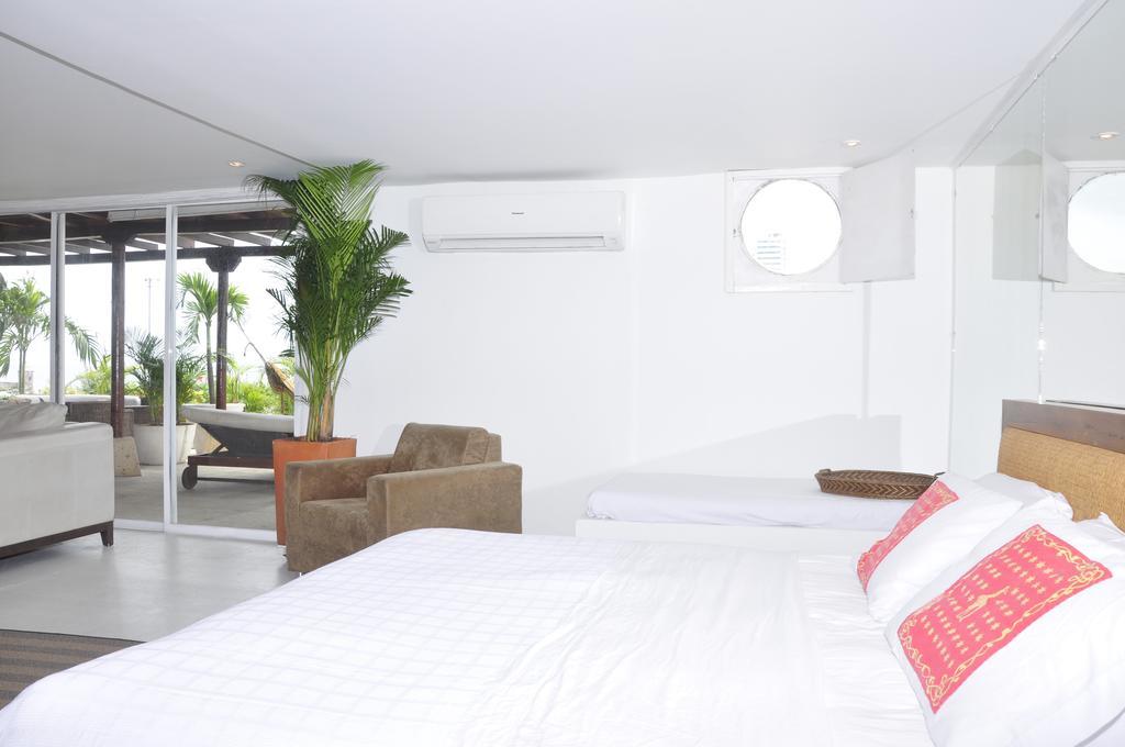 شقة Penthouse Caribbean View And Private Pool, Cartagena المظهر الخارجي الصورة