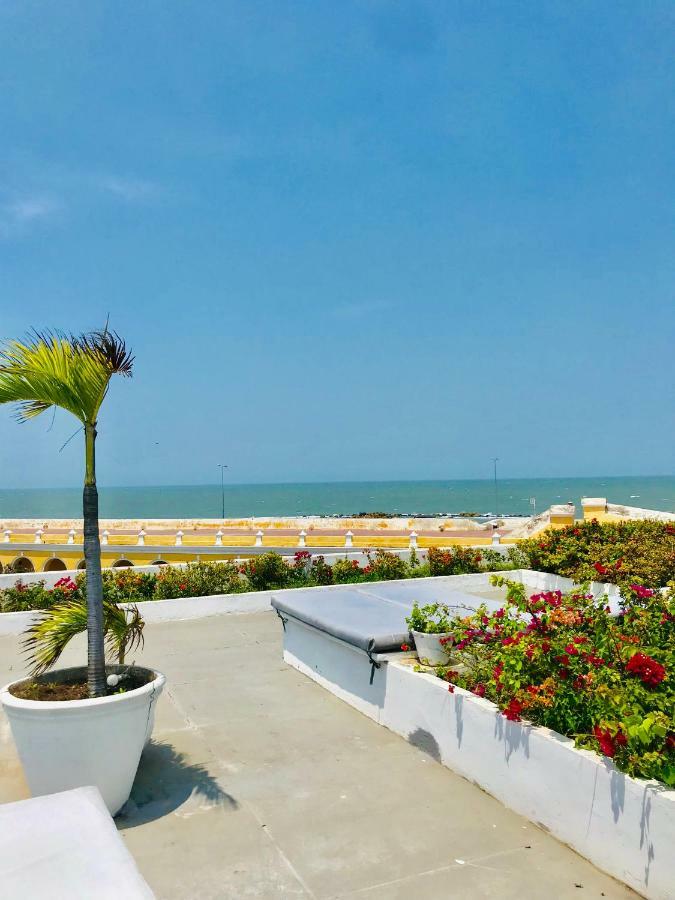 شقة Penthouse Caribbean View And Private Pool, Cartagena المظهر الخارجي الصورة